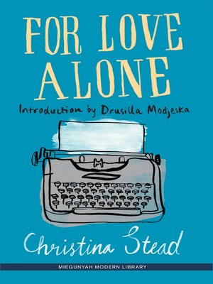 cover image of For Love Alone
